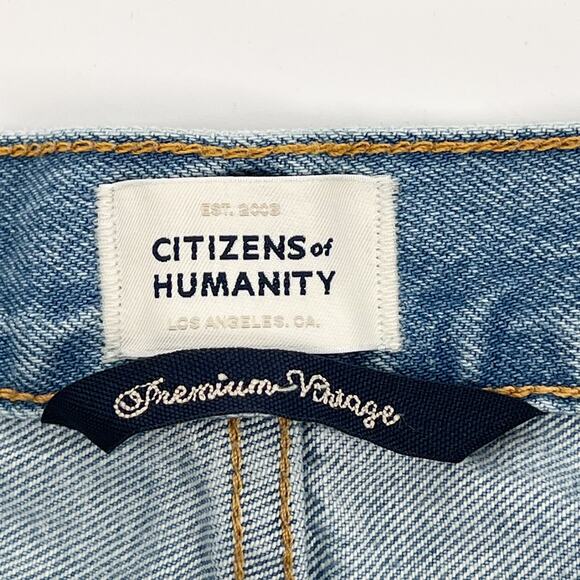 Citizens of Humanity Marlow Libertine Long Vintage Shorts Women’s Size 29 Cotton - Picture 3 of 8